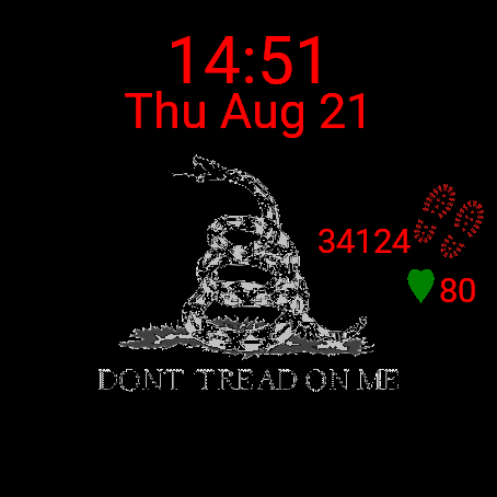 Don't Tread On Me screen