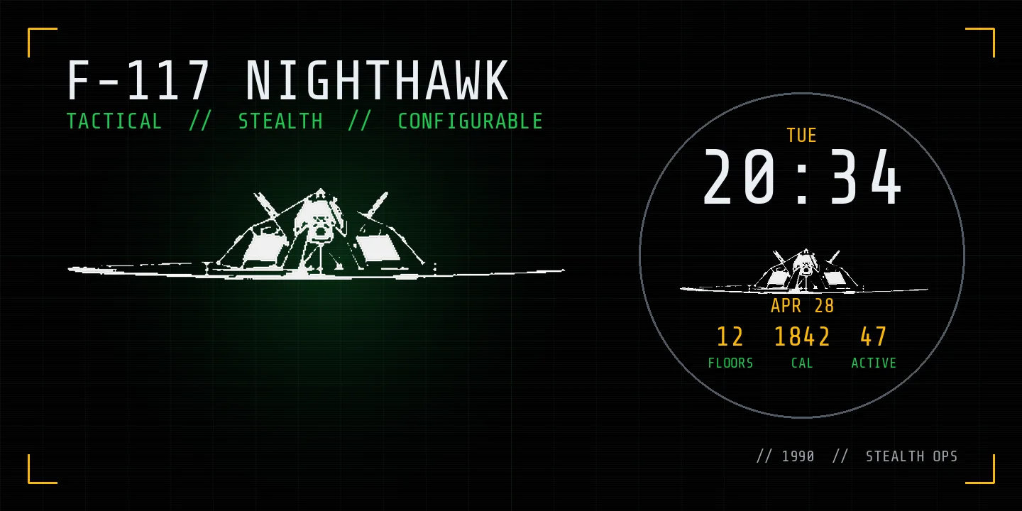 F-117 Nighthawk store artwork