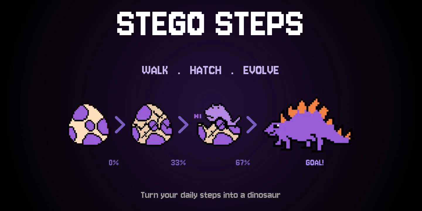 Stego Steps store artwork