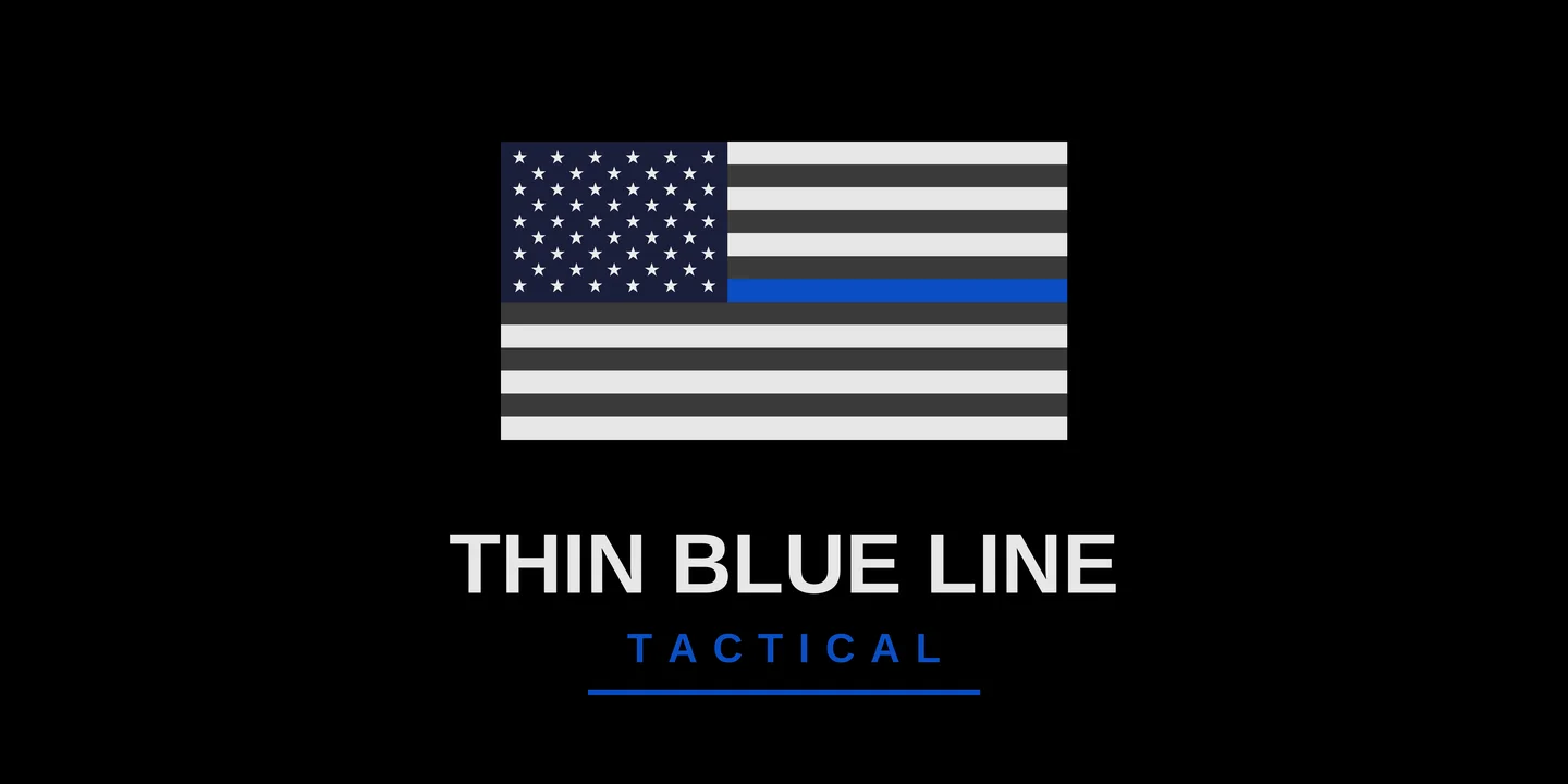Thin Blue Line Tactical store artwork